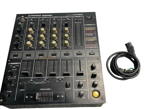 Pioneer djm 500 - pioneer, canali