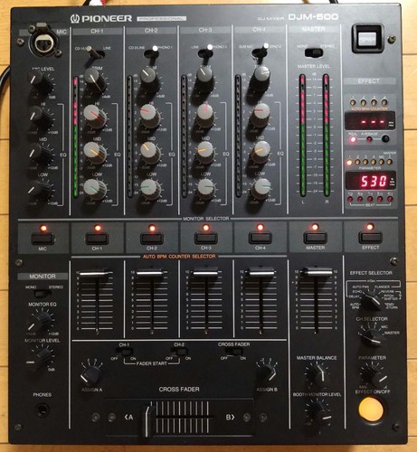 Pioneer djm 500 - djm-500, mixer