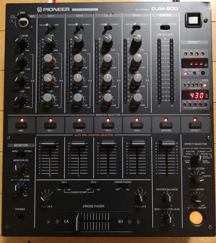 Pioneer djm 500 - pioneer, djm-500