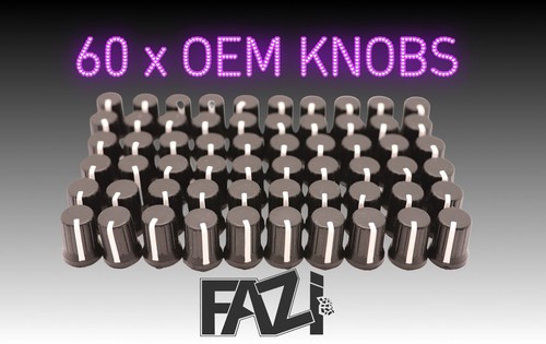 60x pomelli neri - neri, oem